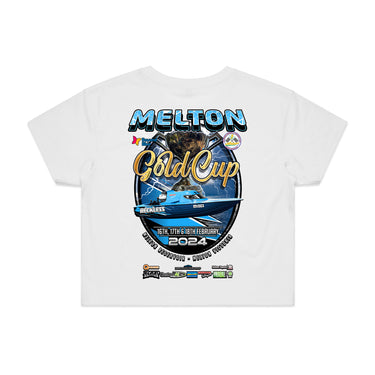 Melton Gold Cup 2024 Ladies Crop Tee